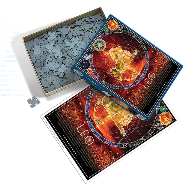 Produktbild 2 för Pussel Zodiac Leo 500 bitar, Cobble Hill