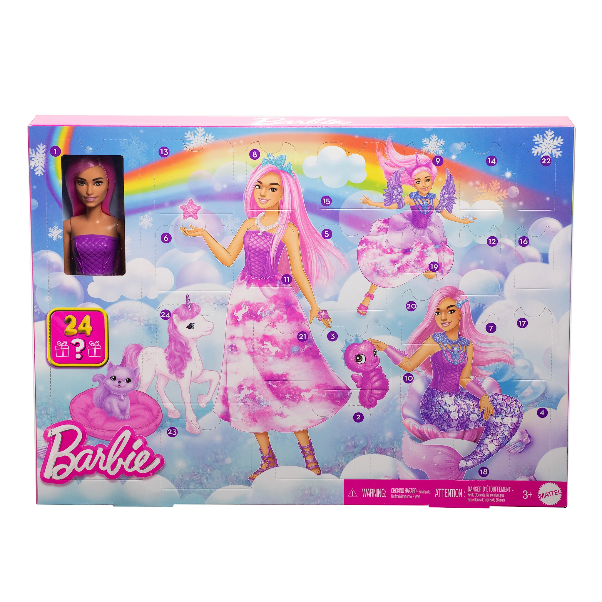 Produktbilde for Barbie Fantasy Adventskalender