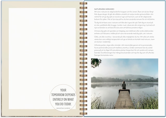Tuotekuva 2 - Kalender 2026 A5 Life Planner Feel good Burde