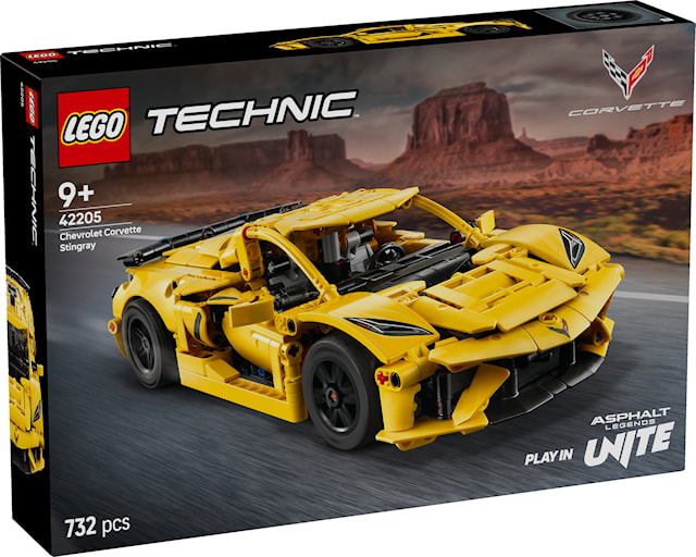 Tuotekuva 1 - Chevrolet Corvette Stingray LEGO® Technic (42205)