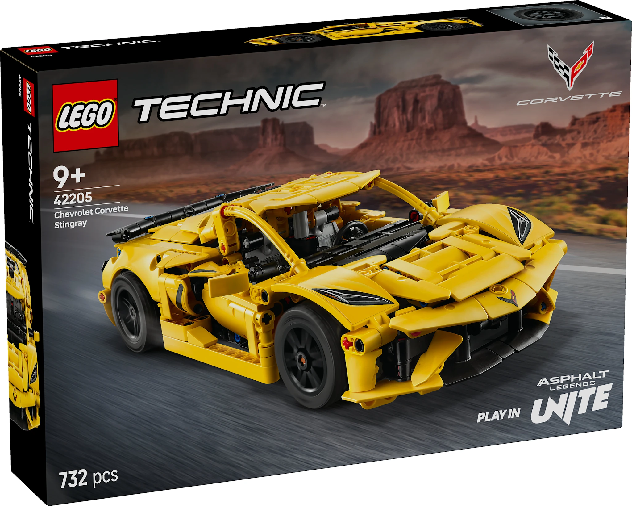Tuotekuva ille Chevrolet Corvette Stingray LEGO® Technic (42205)