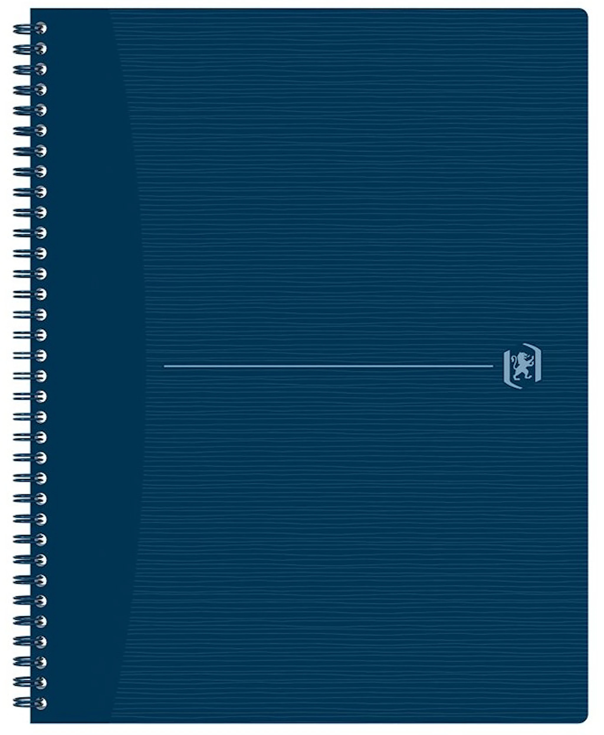 Produktbild för Kollegieblock Origins A4+ Linjerad Blå Oxford