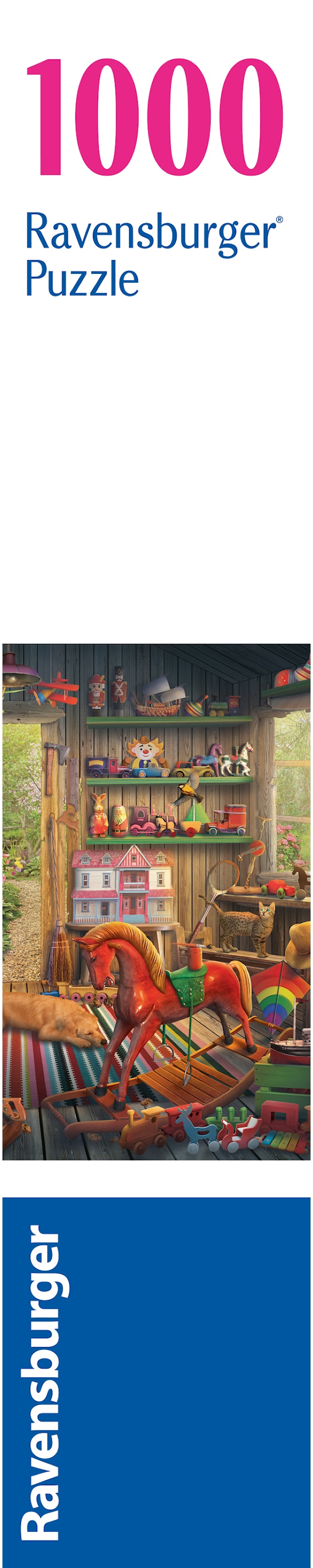 Tuotekuva 6 - Nostalgic Toys Palapelit 1000 palaa, Ravensburger