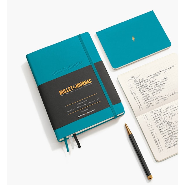 Tuotekuva 3 - Bullet Journal Edition 2 A5 Pisteellinen Turkoosi25