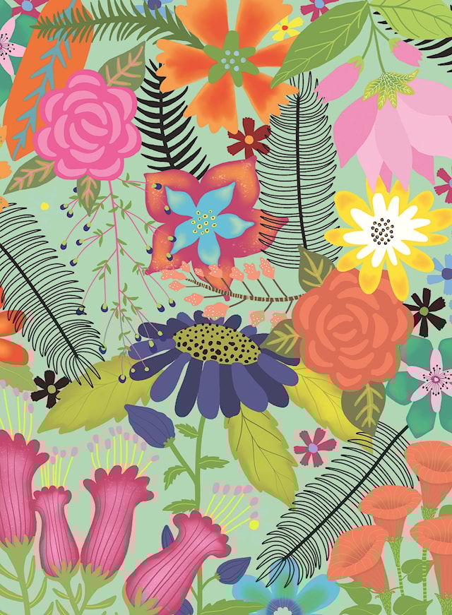 Produktbilde 2 for Blomsterjungel 500p Ravensburger