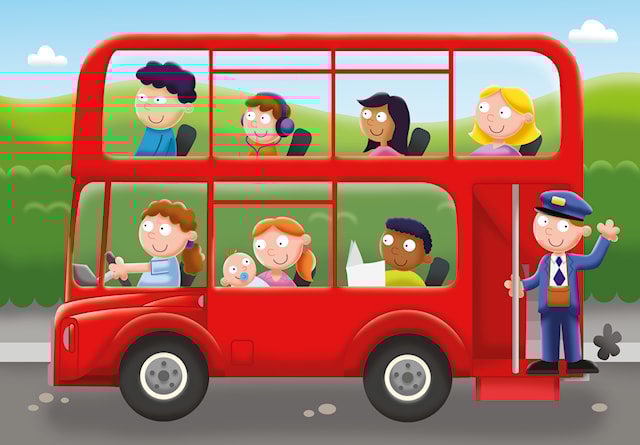 Produktbild 4 för Pussel Travel Far My First Puzzle 2/3/4/5 bitar, Ravensburger