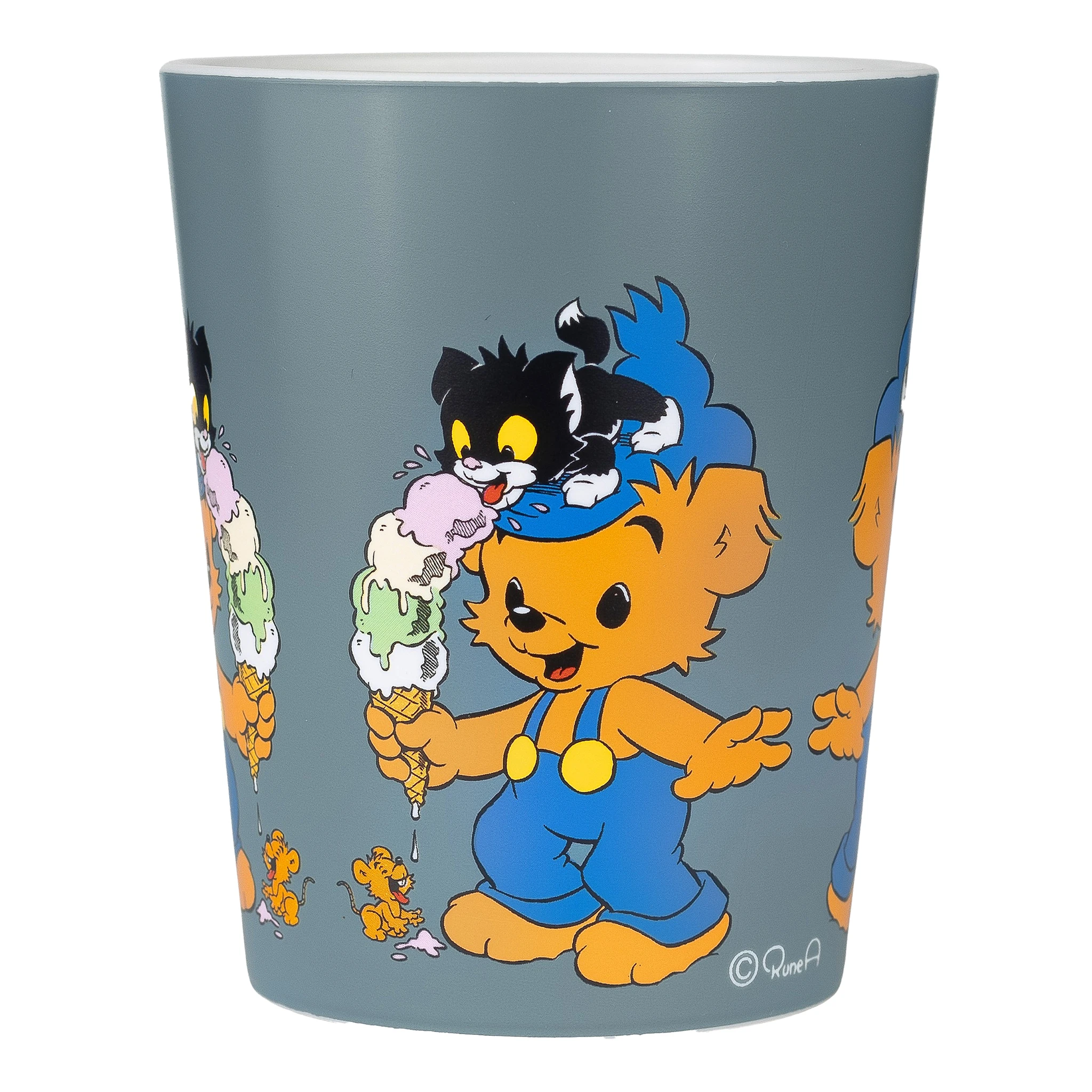 Produktbilde for Bamse Tumblermugg Glass Rätt Start