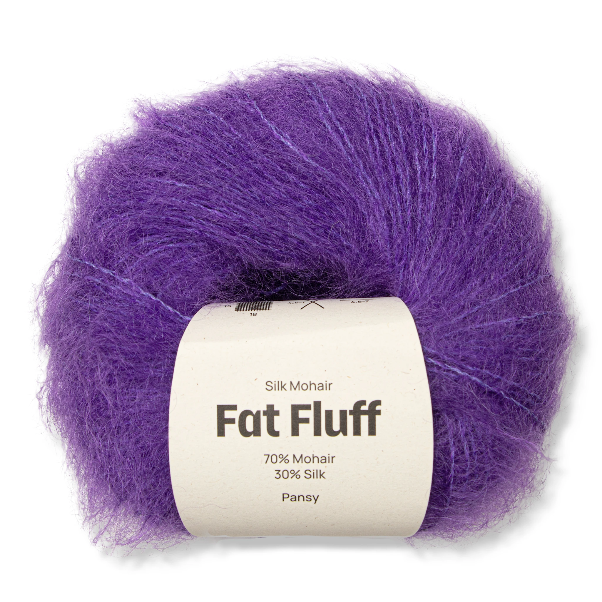 Produktbild för Silk Mohair Fat Fluff 25 gr Adlibris