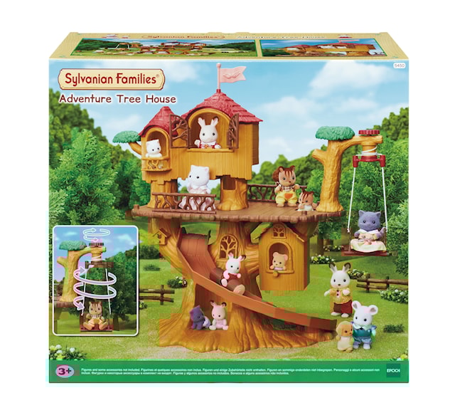Produktbild 3 för Sylvanian Families Äventyr Trädhus