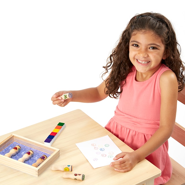 Tuotekuva 3 - Puustemppelit 6 kpl, Melissa & Doug