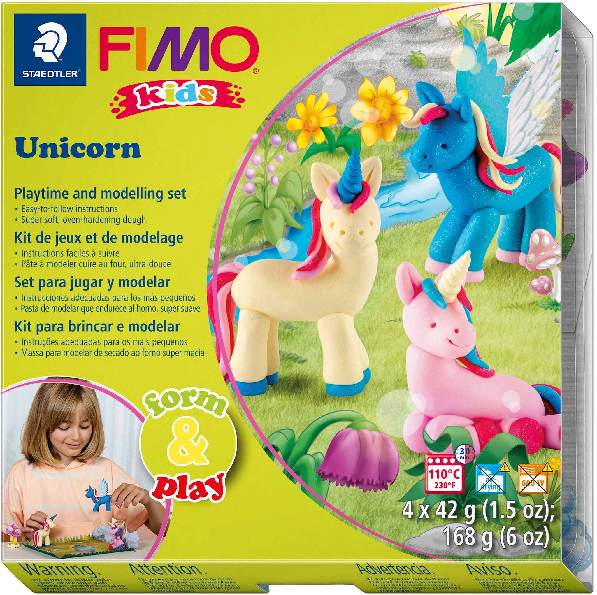 Produktbilde for FIMO Kids Modelleringsmasse Enhjørning Staedtler