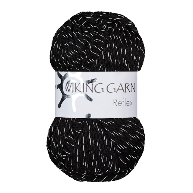 Reflex 50 g musta Viking Garn