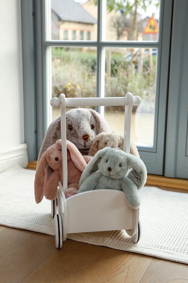 Produktbild 4 för Svea Kanin Dimrosa Mini Teddykompaniet