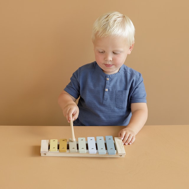 Produktbild 2 för Xylophone blue, Little Dutch