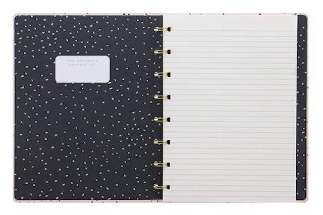 Produktbilde 3 for Notatbok A5 Confetti Linjert Rose Quartz Filofax