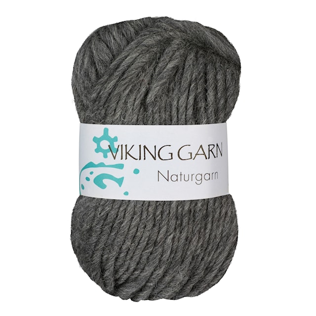 Tuotekuva 1 - Naturgarn 50 g Harmaa 615 Viking Garn