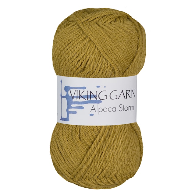 Alpaca Storm 50 g gønn 536 Viking Garn