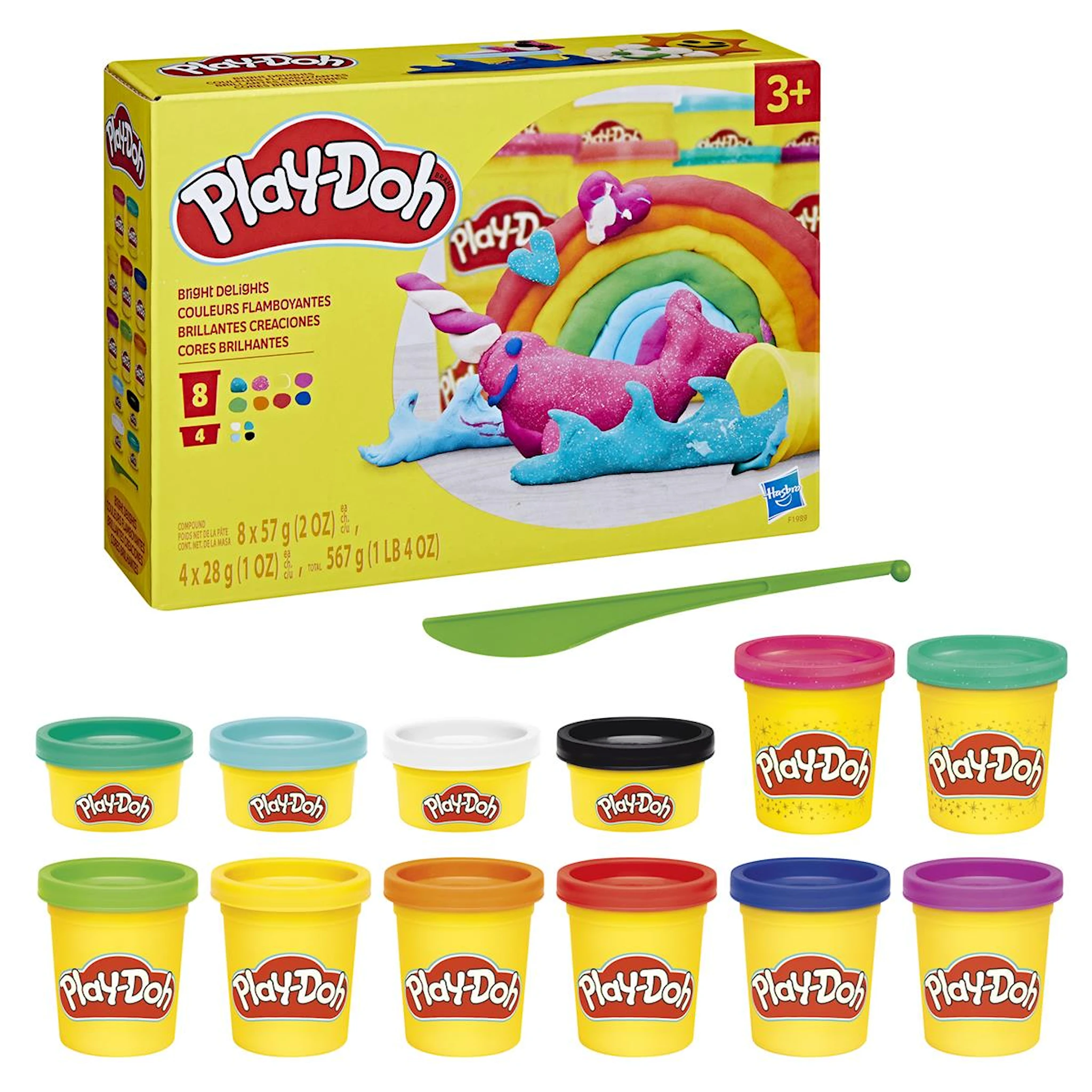Tuotekuva ille Play-Doh Compound Bright Delights Multicolor Pack