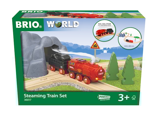 Produktbild 1 för Ångtåg Set (36017) Brio