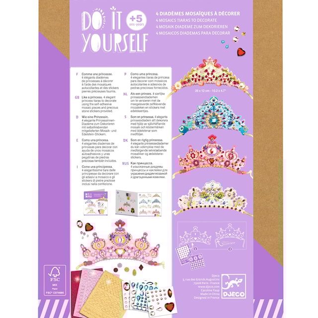 Produktbilde 2 for Prinsessekroner Do It Yourself