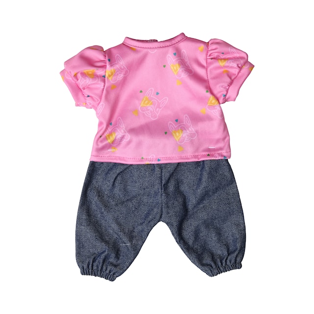 Jeans og T-skjorte til dukker 36-41 cm Lillan & Friends
