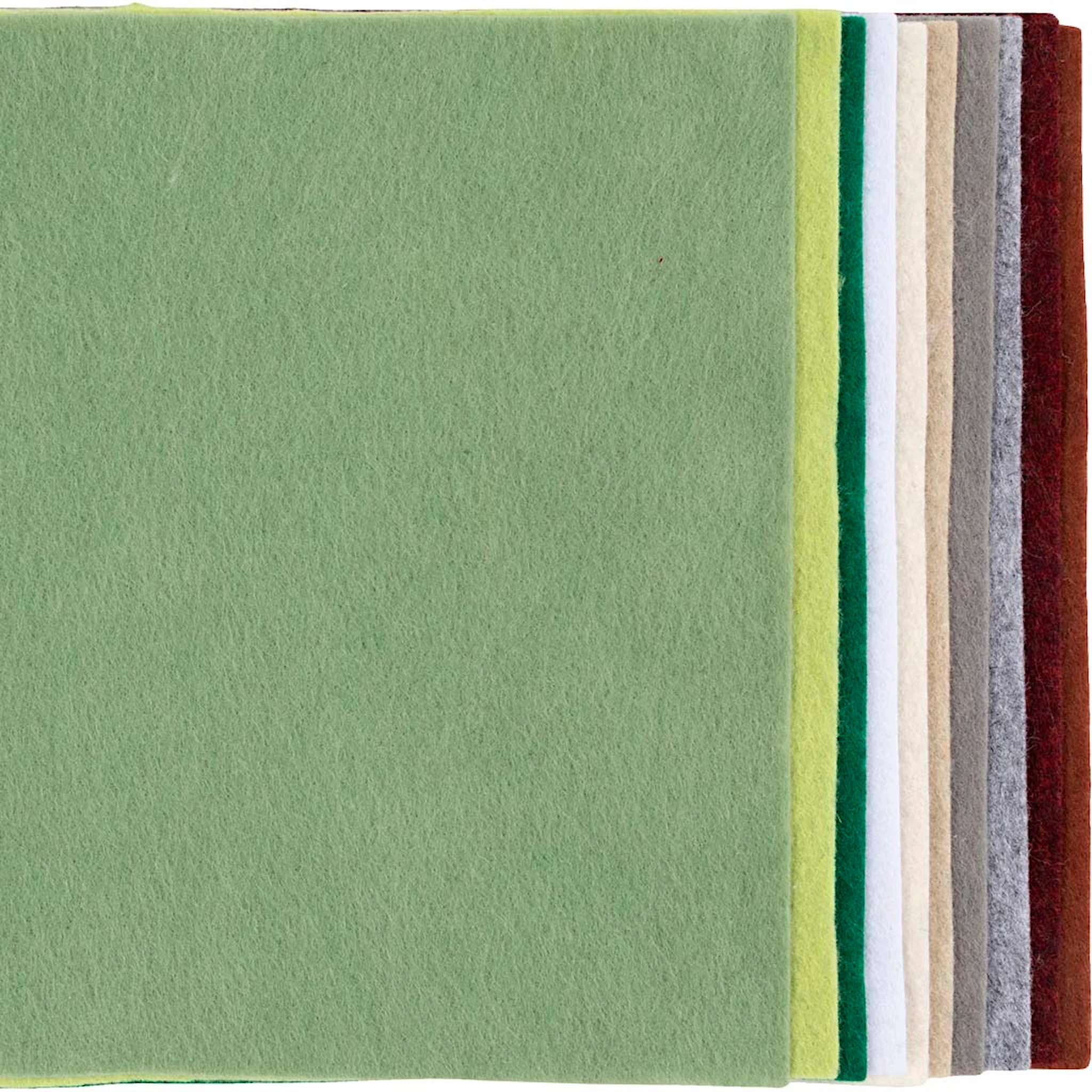 Produktbilde for Hobbyfilt, A4, ark 210x297 mm, tykkelse 2 mm, natur, 10 stk./ 1 pk.