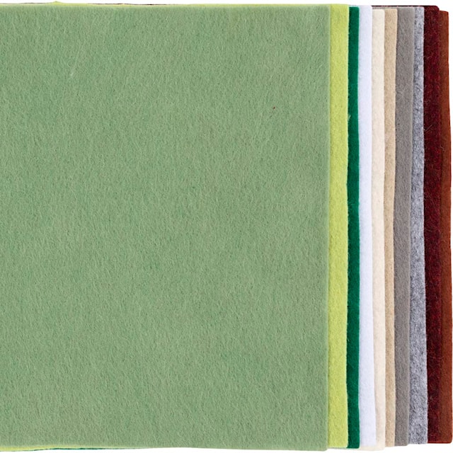 Produktbilde 1 for Hobbyfilt, A4, ark 210x297 mm, tykkelse 2 mm, natur, 10 stk./ 1 pk.