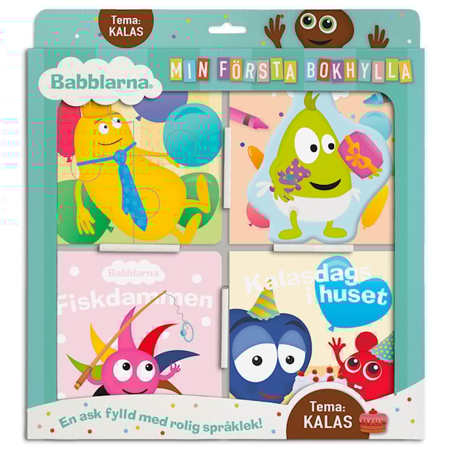 Produktbilde 1 for Min Første Bokhylle Party Babblarna