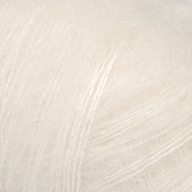 Kid- Silk Lanka Silk Mohair 25 g off white 01 Drops