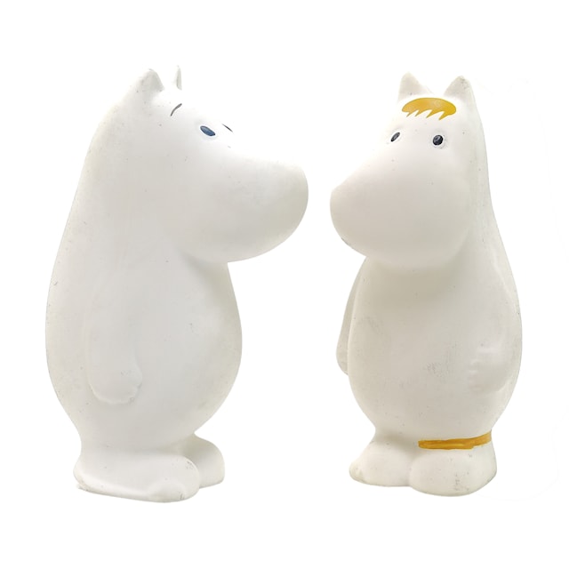 Produktbild 1 för Mumin Snorkfröken & Mumin, Naturgummi, 2-pack