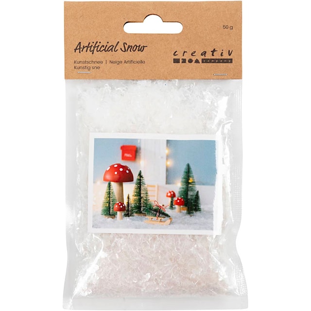 Tuotekuva 2 - Tekolumi, glitter valkoinen, 50 g/ 1 pss