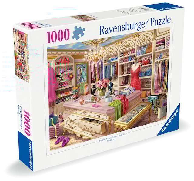 Produktbilde 3 for The Coveted Closet Puslespill 1000 brikker, Ravensburger