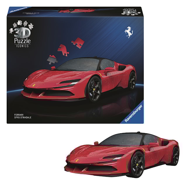 Produktbild 2 för Ferrari SF 90 Stradale 3D-Pussel 108 Bitar, Ravensburger
