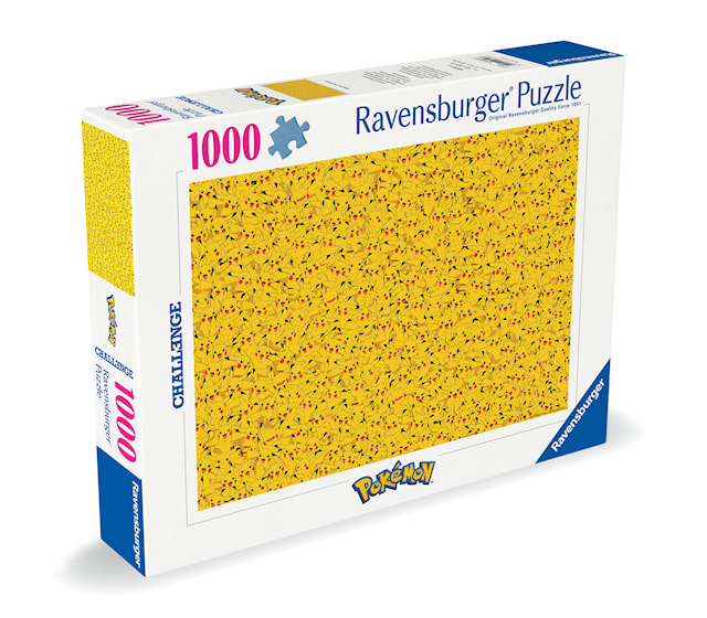 Tuotekuva 2 - Challenge Pikachu Palapelit 1000 palaa, Ravensburger