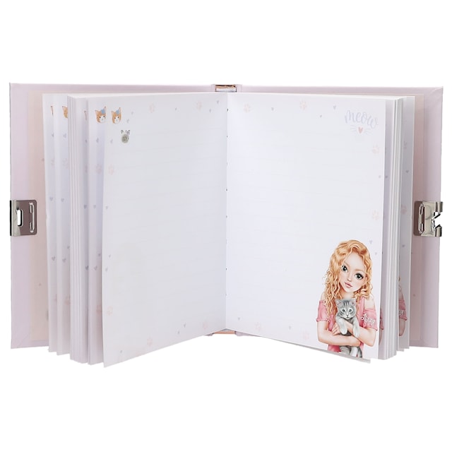 Produktbild 2 för Dagbok Kitty med Hjärtlås TOPModel