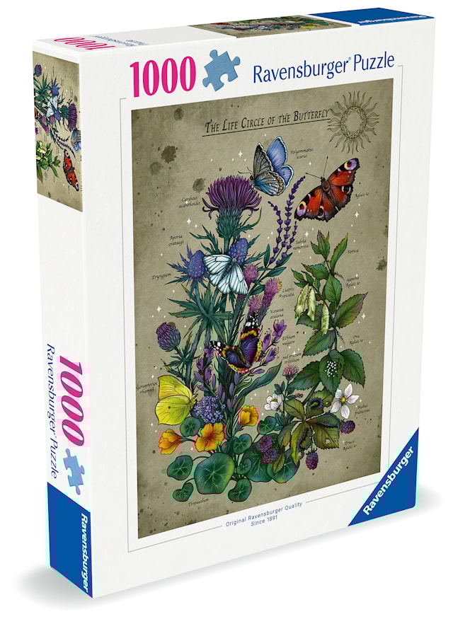 Tuotekuva 5 - Lifecircle Butterfly Palapeli 1000 palaa, Ravensburger