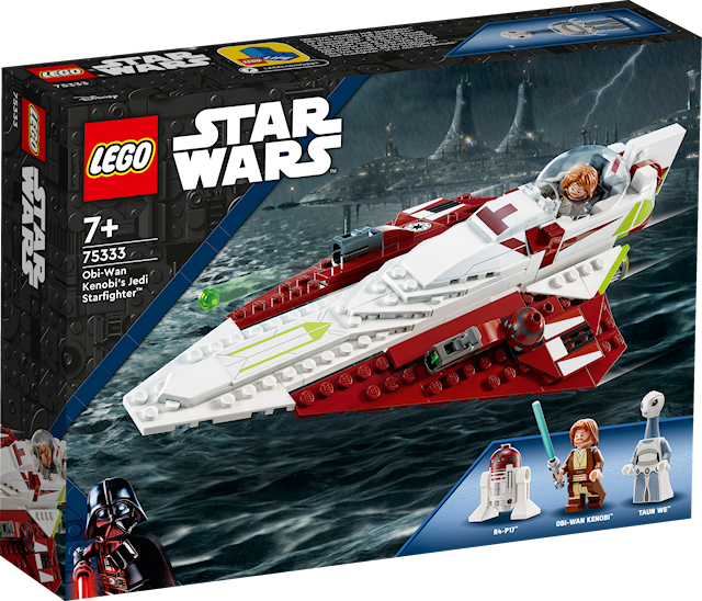 Tuotekuva 1 - Obi-Wan Kenobin Jedi Starfighter™ LEGO® Star Wars ™ (75333)