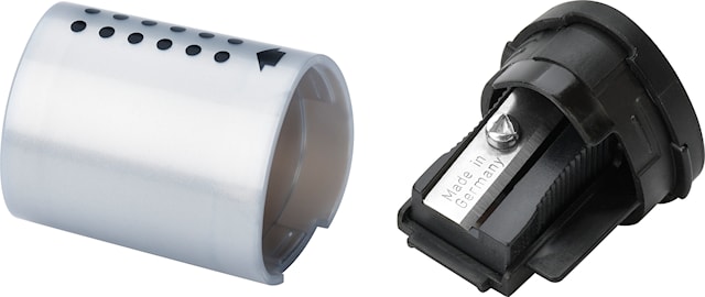 Tuotekuva 2 - Kynänteroitin Grip 2001 Mini hopea Faber Castell