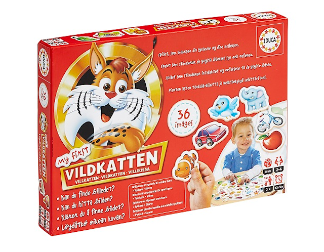 Produktbilde 1 for Spill Villkatten My First, Educa (SE/NO/FI/DK)