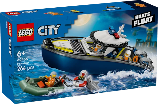 Produktbild 1 för Polisens båtjakt LEGO® City (60456)