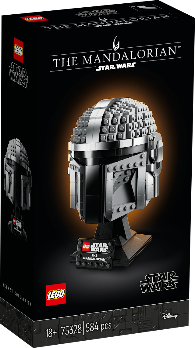 Produktbilde 1 for Mandalorianerens hjelm LEGO® Star Wars TM (75328)