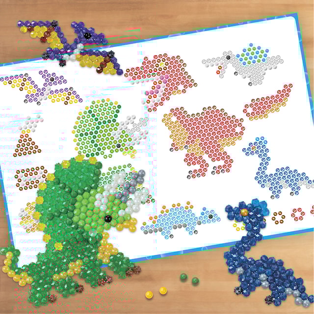 Tuotekuva 6 - Helmisetti Dinosaurusten maailma 1200 helmeä Aquabeads
