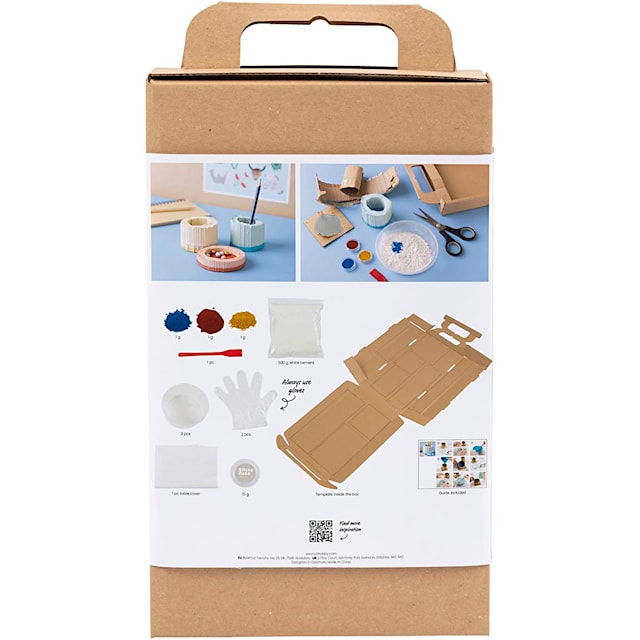 Produktbild 2 för DIY Kit Gjutning förvaring i cement Creativ Company