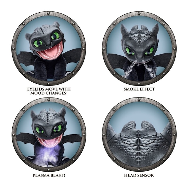 Produktbild 4 för Toothless Interaktiv Tandlöse Drake How To Train Your Dragon