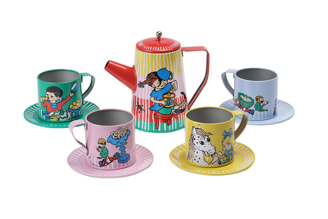 Tuotekuva 1 - Pippi Teeastiasto Metalli Micki