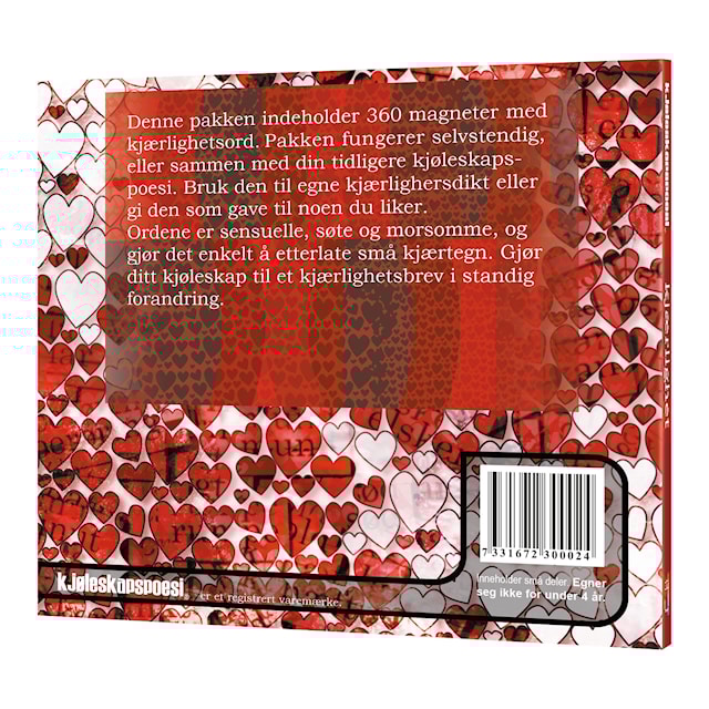 Produktbilde 2 for Spill Kjøleskapsposi Kjærlighet (NO)