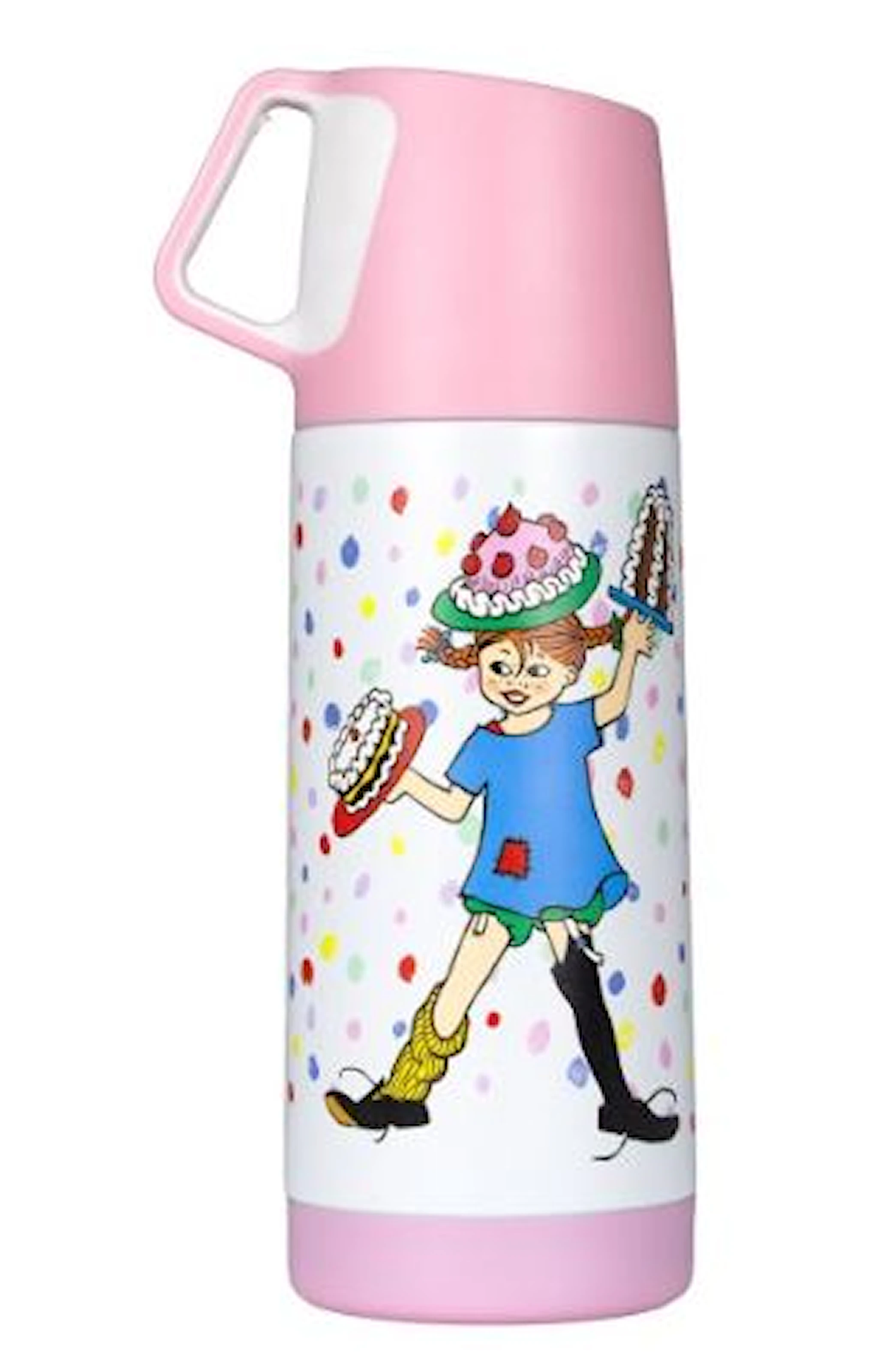 Produktbilde for Pippi Bursdag Termos, 350 ml Rätt Start