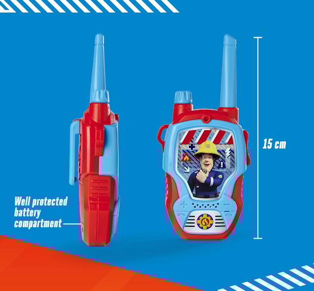 Produktbild 2 för Sam Walkie Talkie Brandman Sam