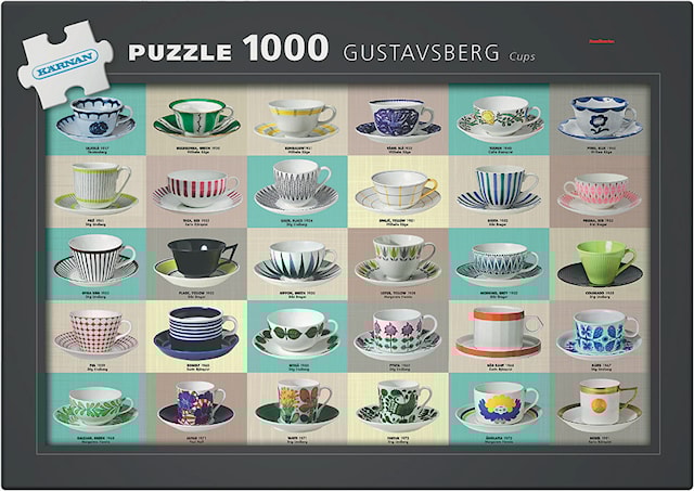 Tuotekuva 2 - Gustavsberg, Cups, Palapeli, 1000 palaa, Egmont Kärnan