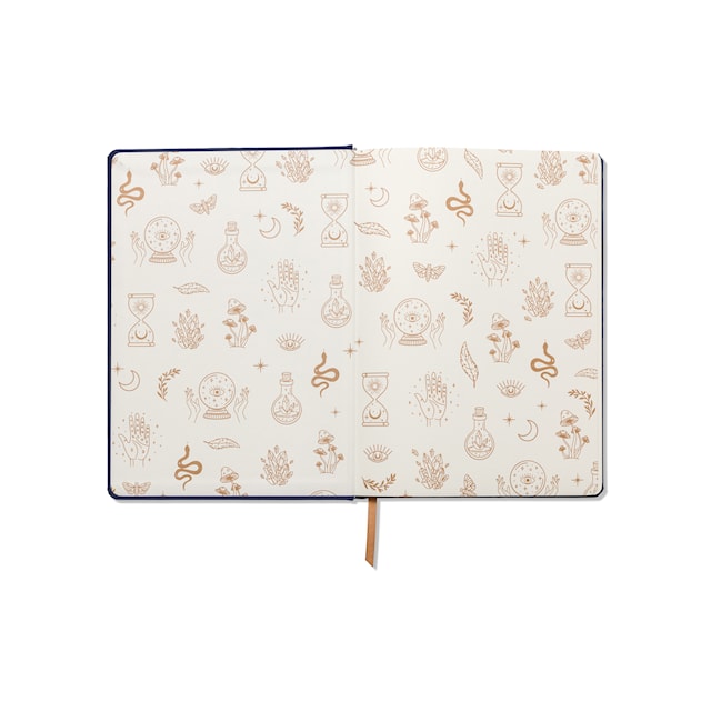 Tuotekuva 2 - Muistikirja Mystik, Viivallinen, 200 sivua, Designworks